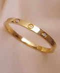 Gold plated kada Bracelet
