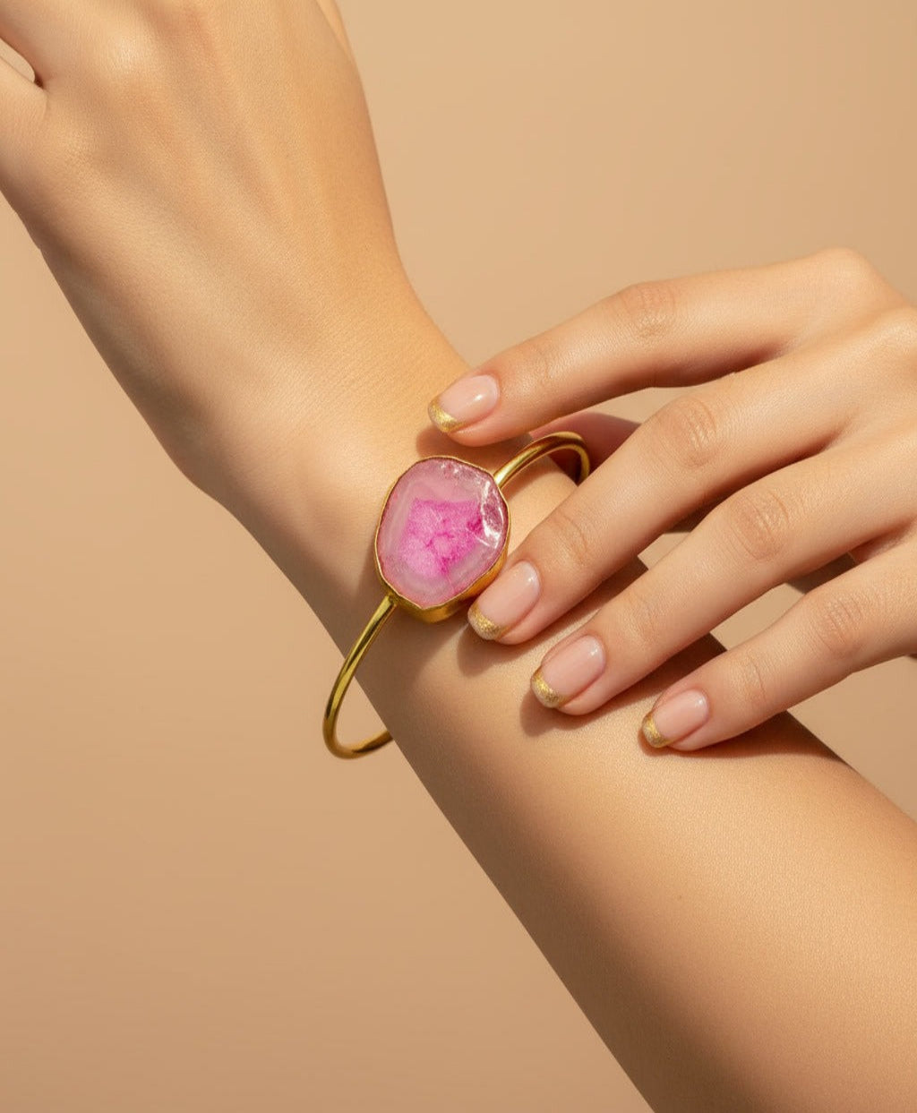 Natural stone Adjustable cuff