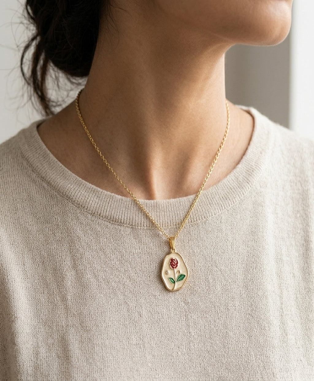 Rose Necklace