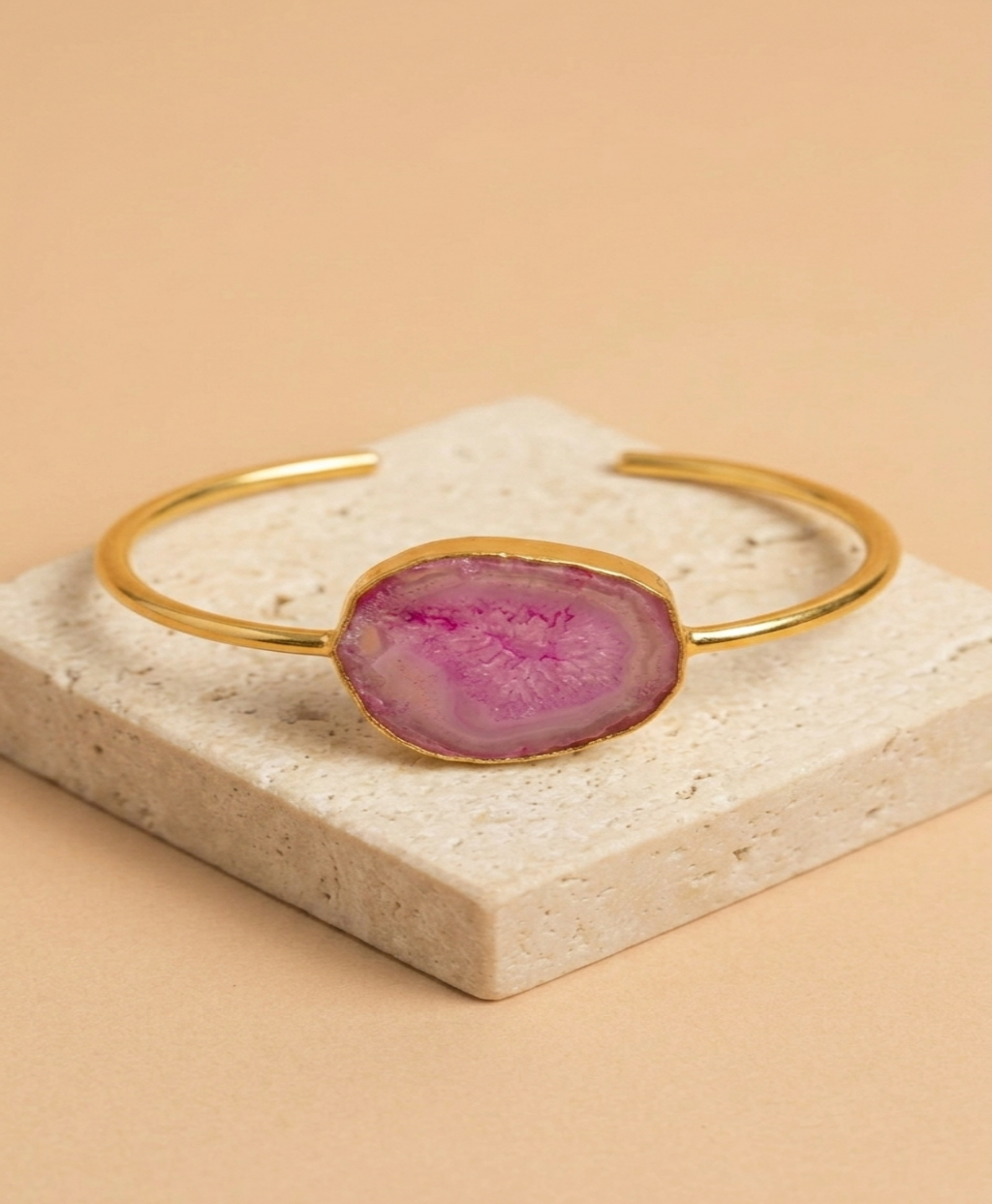 Natural stone Adjustable cuff