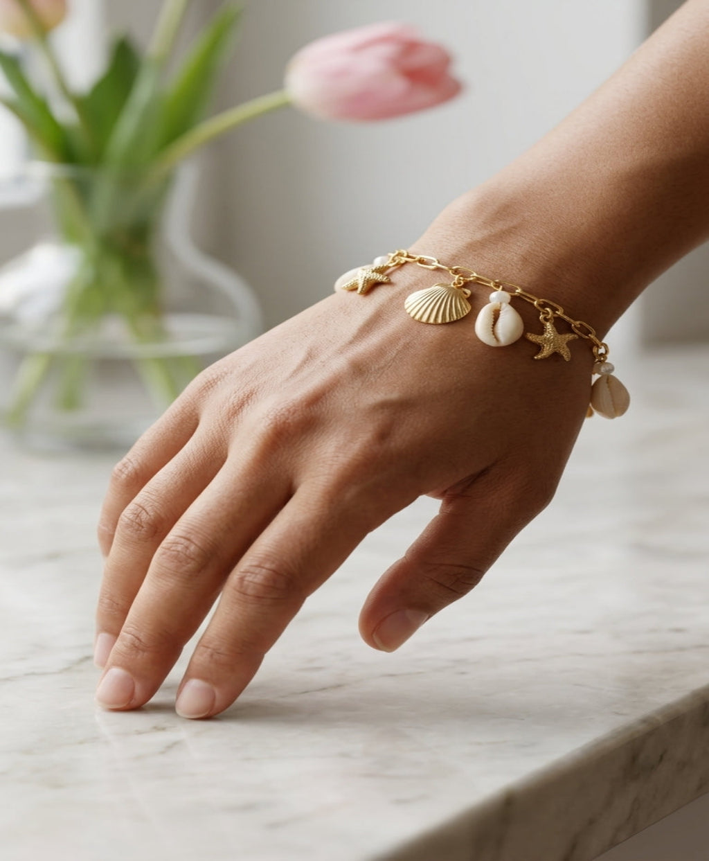 Sea 3 charm bracelet