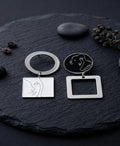 Abstract Face Earrings
