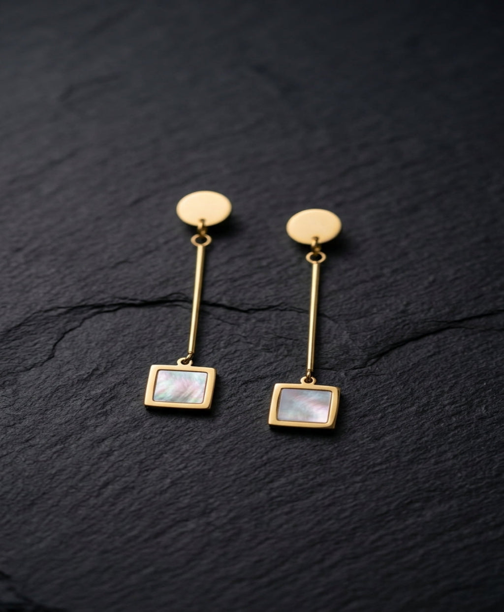 Square Hanging Earrings