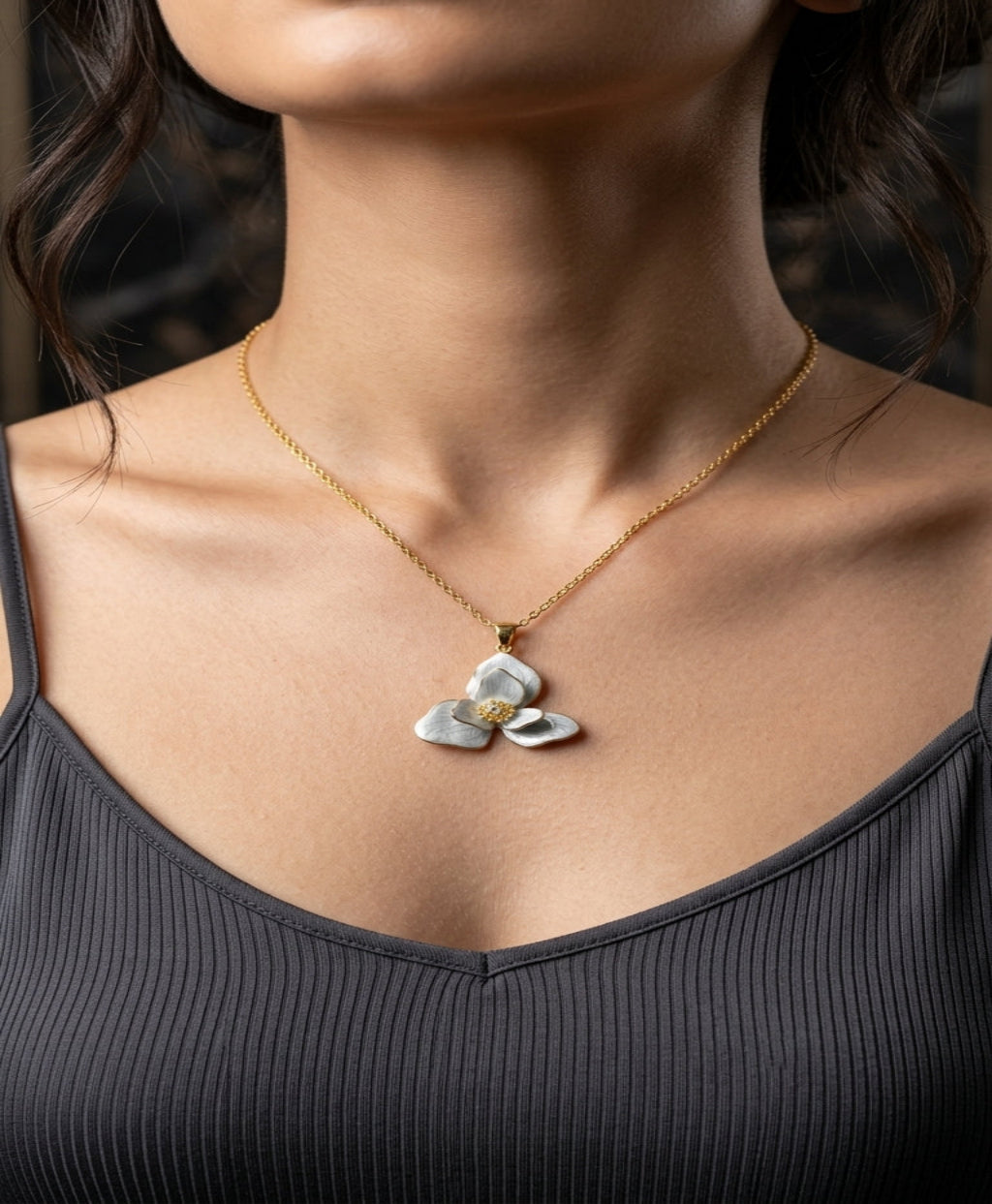 Ethereal Petal Necklace